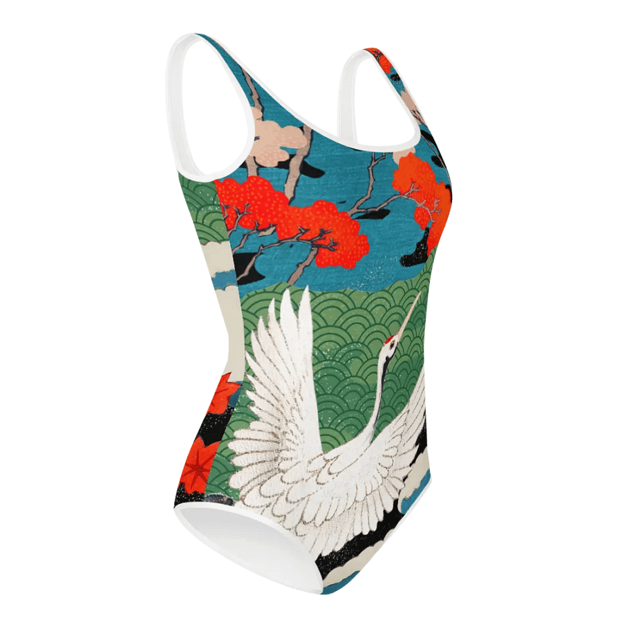Sakura Serenity Youth Swimsuit product image (7)