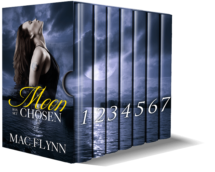 Moon Chosen Box Set (BBW Werewolf Shifter Romance) product image (1)