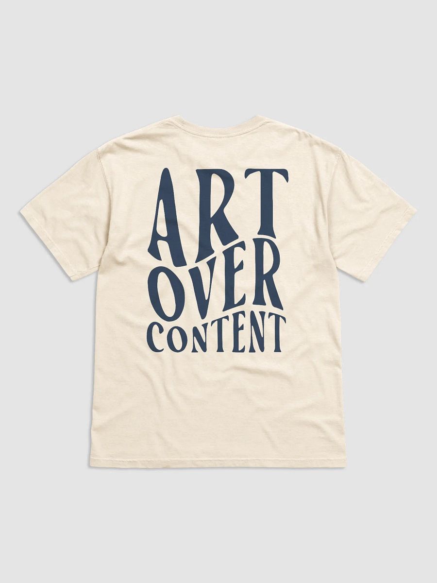 Art Over Content - T-shirt product image (1)