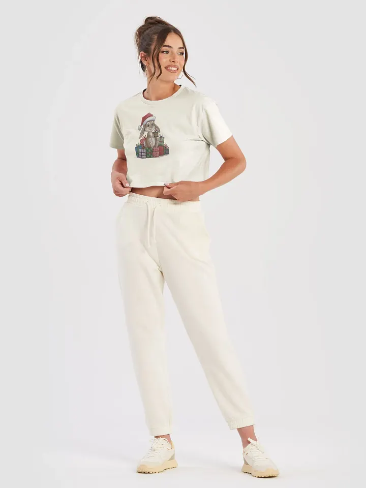Santa Bunny AS Colour Women's Premium Crop Top product image (17)