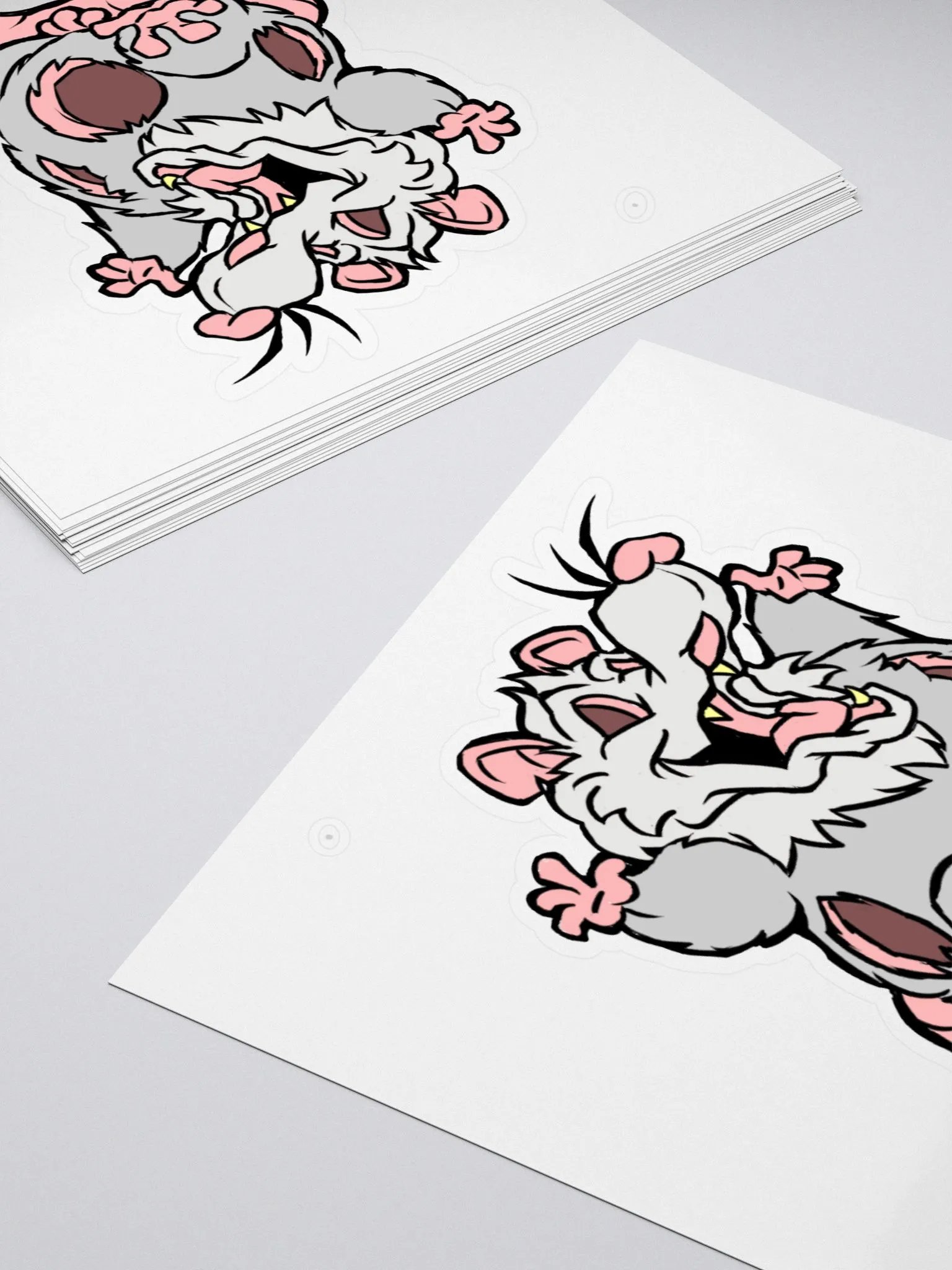 Jump Wiffle Possum [Kiss Cut Stickers] product image (10)