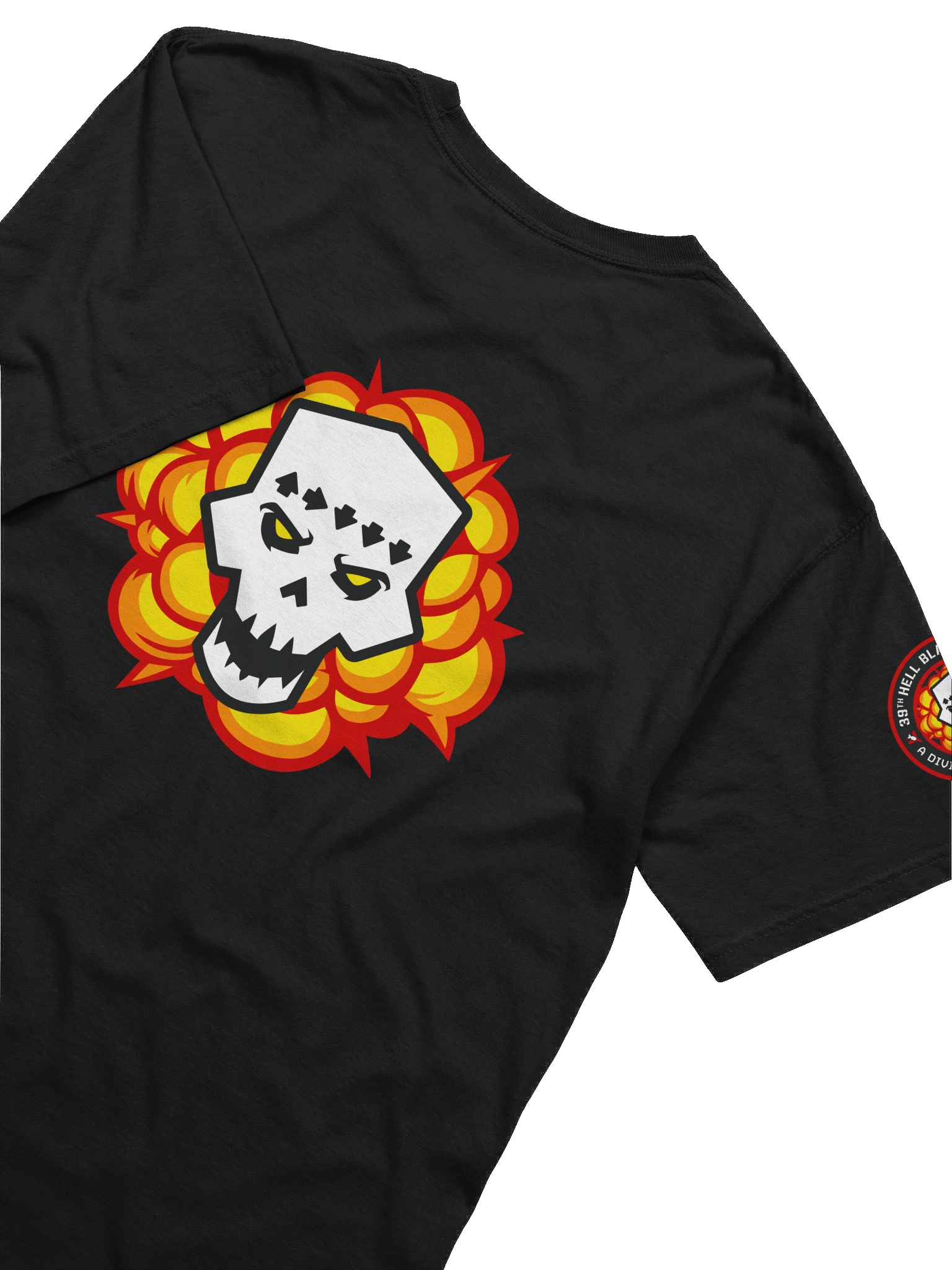 Hell Blast Skull T-Shirt product image (2)