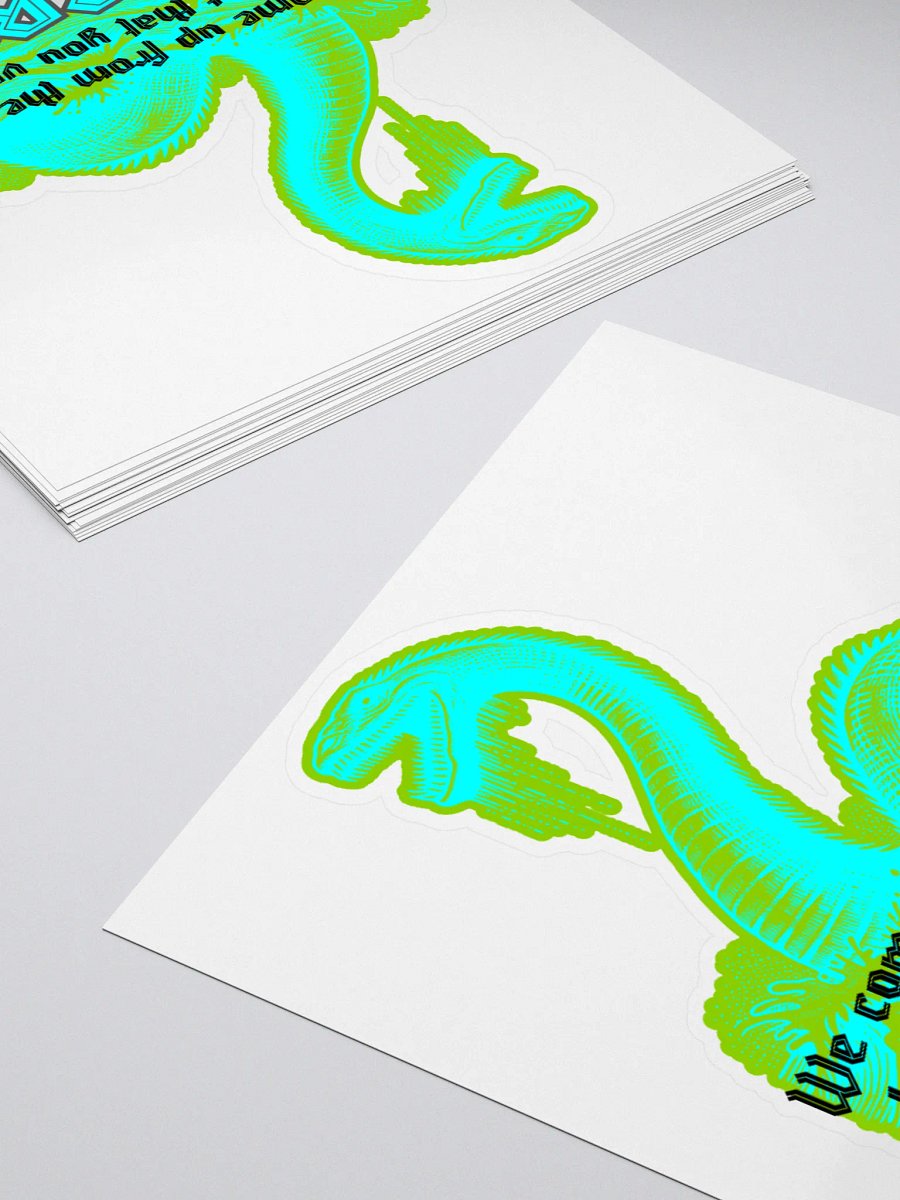 Loch Ness Monster for Harris Sticker product image (8)