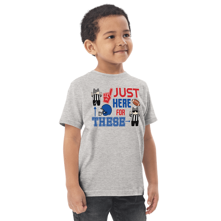 American Football Cat (JUST HERE FOR THESE - touchdown signals) - Toddler T-shirt product image (2)