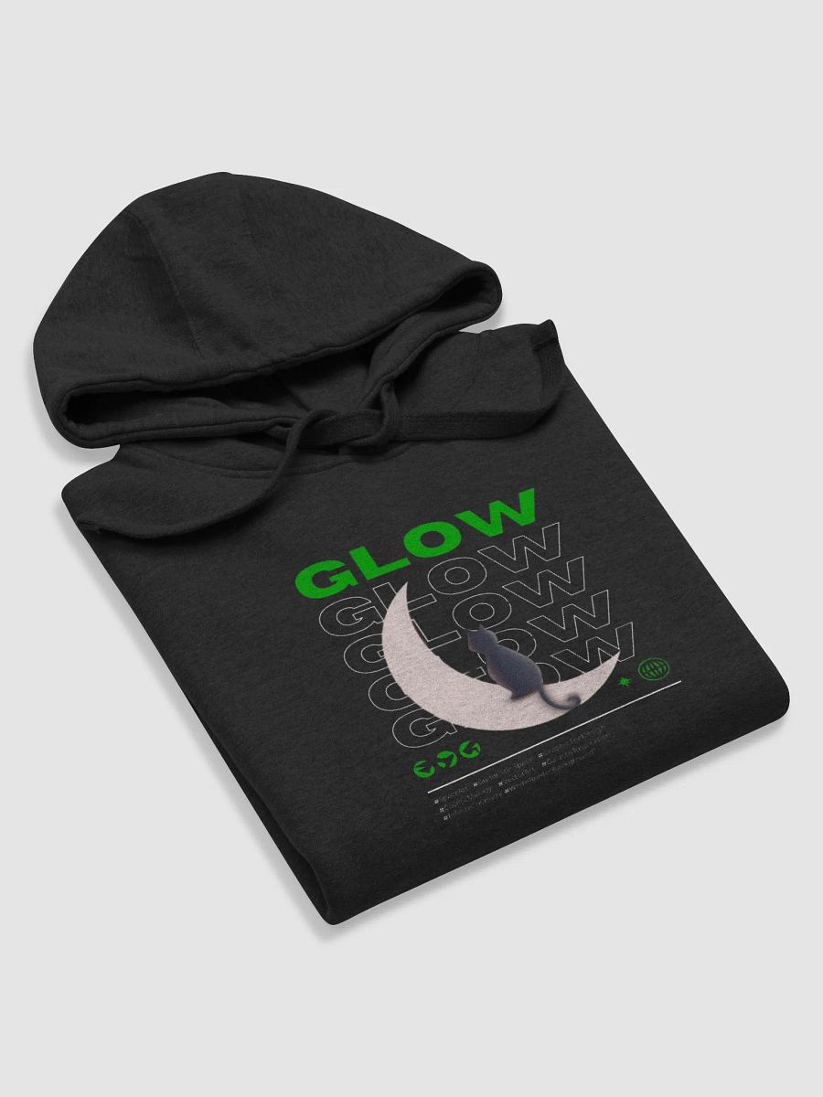 Night Cat On Moon Hoodie product image (5)