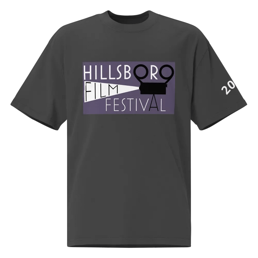 Black HFF 2025 T-shirt product image (1)