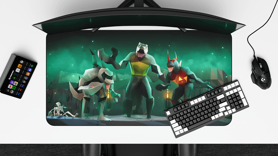 Dagannoth Kings | Large 3D Desk Mat product image (3)