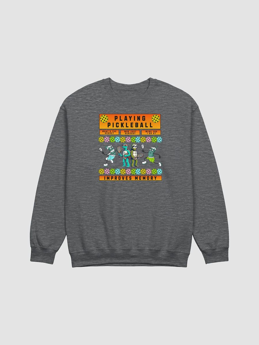 Playing Pickleball Improves Memory Crewneck Sweatshirt product image (1)