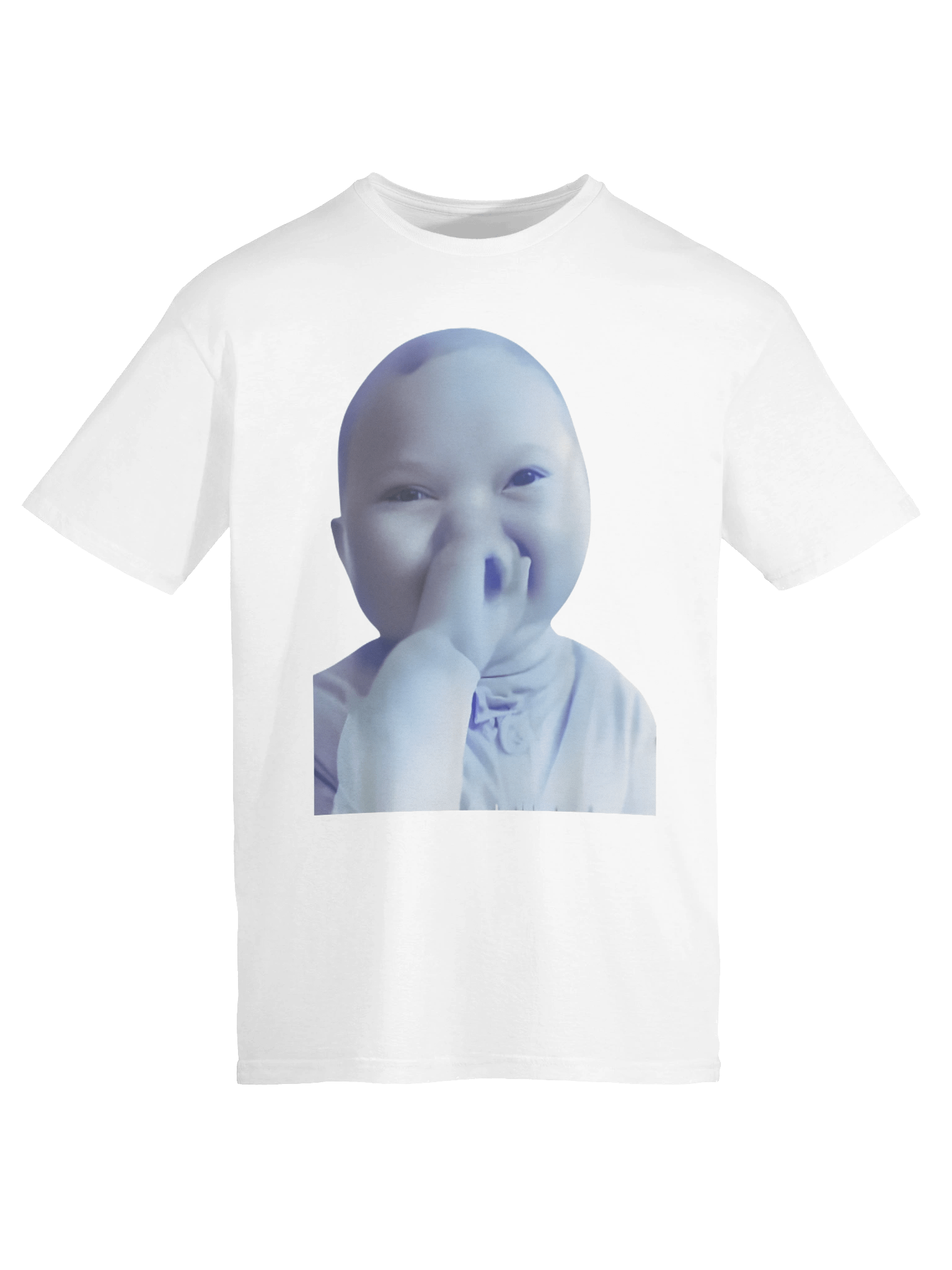 AI Baby Holding Laugh Meme Trend Shirt product image (13)