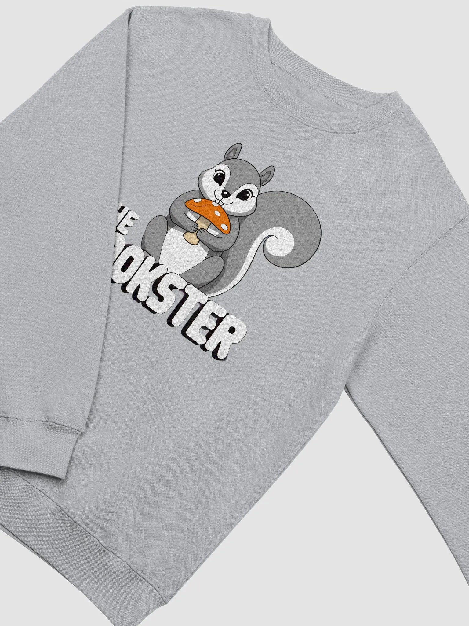 Super Soft Crewneck: The Pookster with an adorable mushroom product image (3)