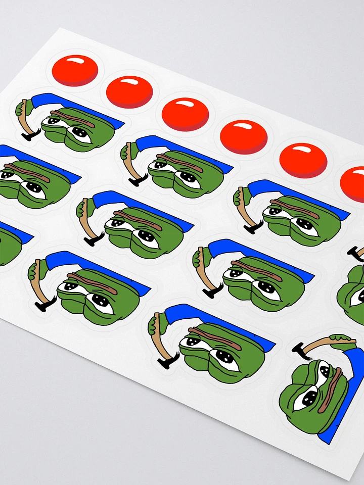 Stickers! - Pepe Hammer Pack! product image (2)
