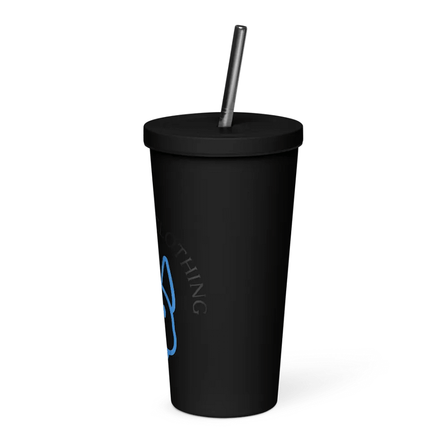 Insulated Tumbler With straw product image (3)