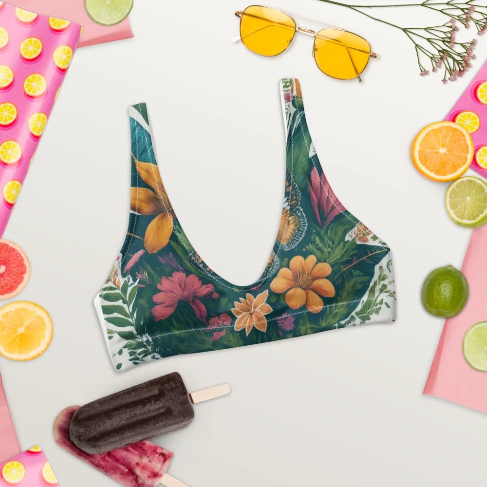 Butterfly Blooms Recycled Bikini Top product image (11)