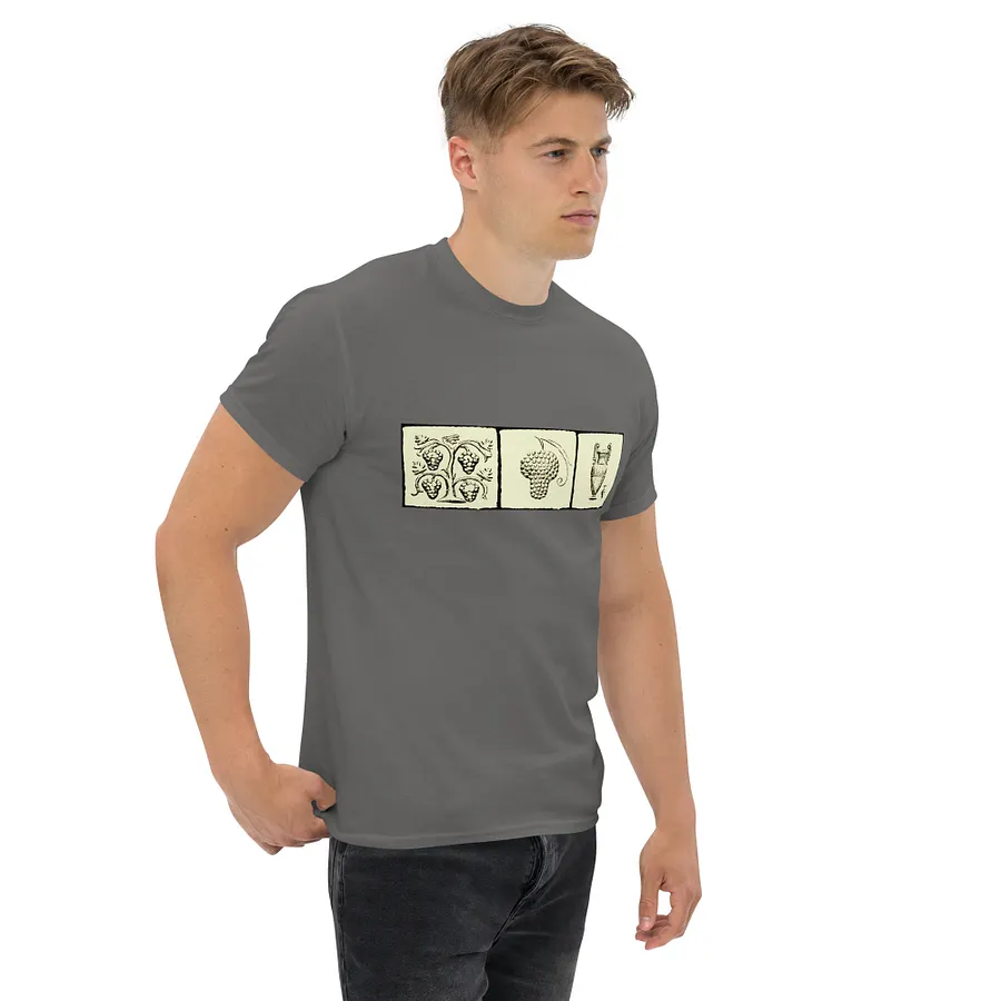 Grape and Wine Ancient Greek Art circa 3rd Century BC, T-Shirt product image (4)