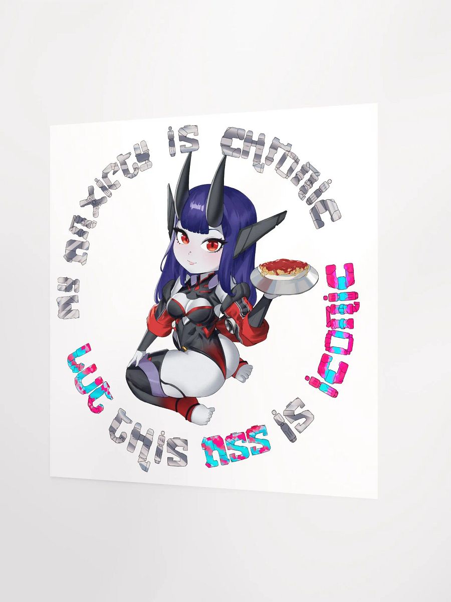Anxiety Chronic, Ass Iconic Chibi Poster product image (2)