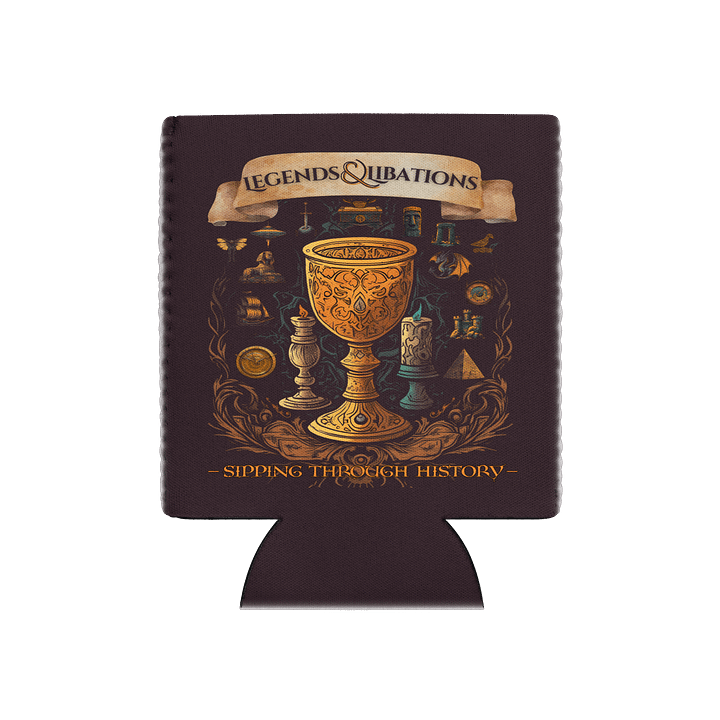 Legends & Libations Dual Logo Regular Sized Coozie product image (1)