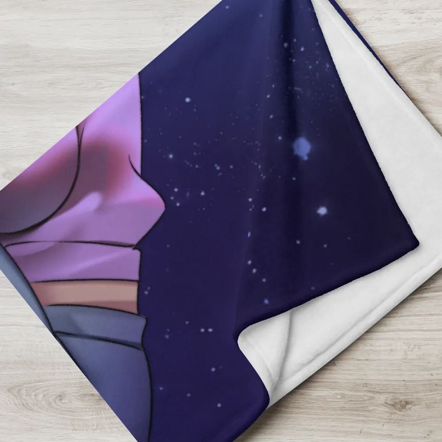 Clutzymina in Space Throw Blanket product image (5)