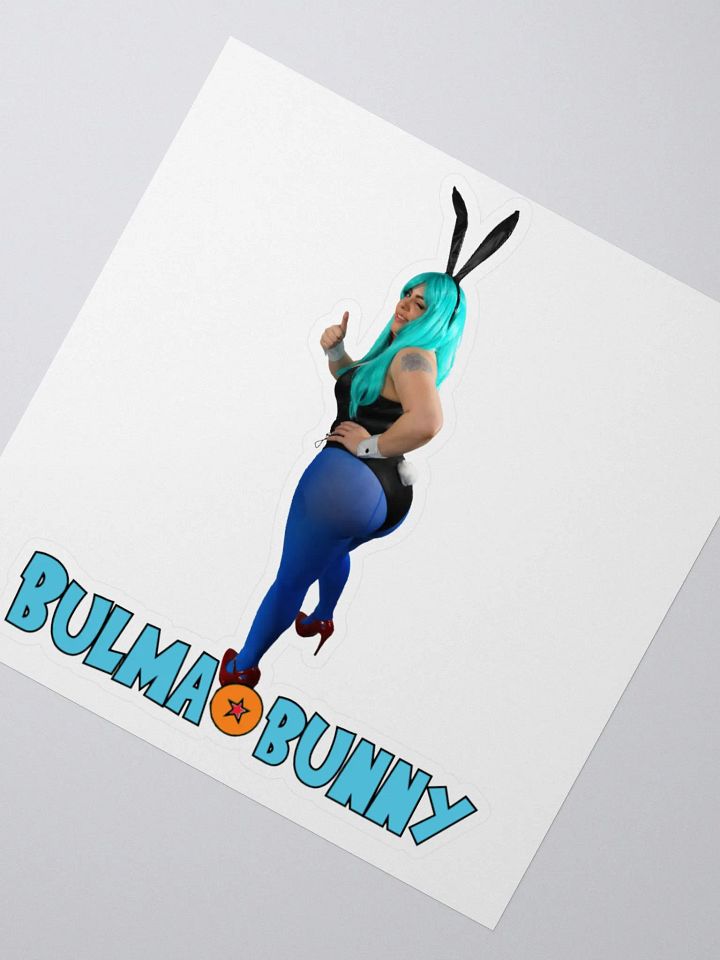 Bulma Bunny KissCut Sticker product image (2)
