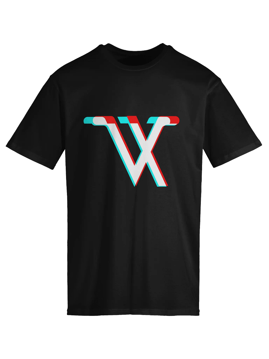Vortaxx Glitched "VX" Logo Unisex T-Shirt product image (5)