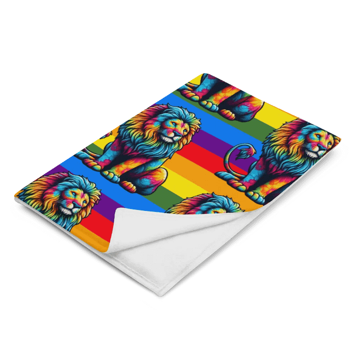 Lion Fiesta Throw Blanket product image (2)