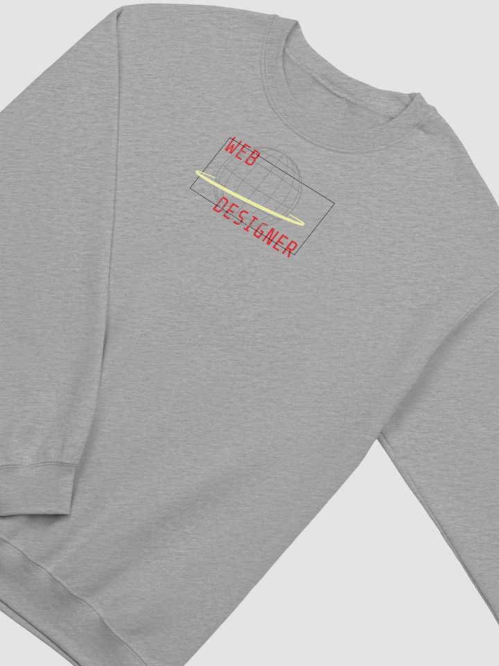 Web Designer Internet Globe Sweatshirt product image (2)