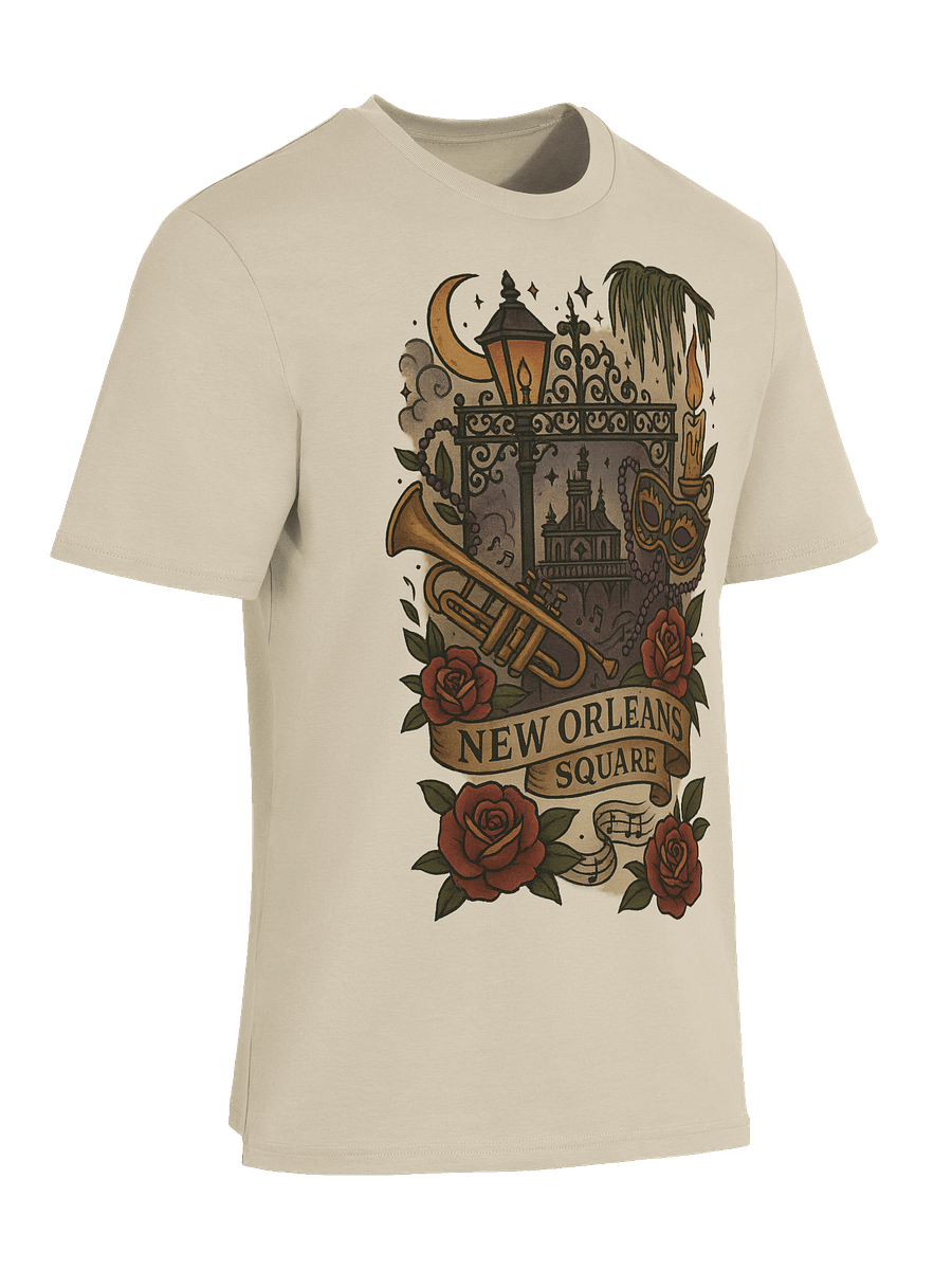 Neo-Traditional New Orleans Square Tee product image (9)