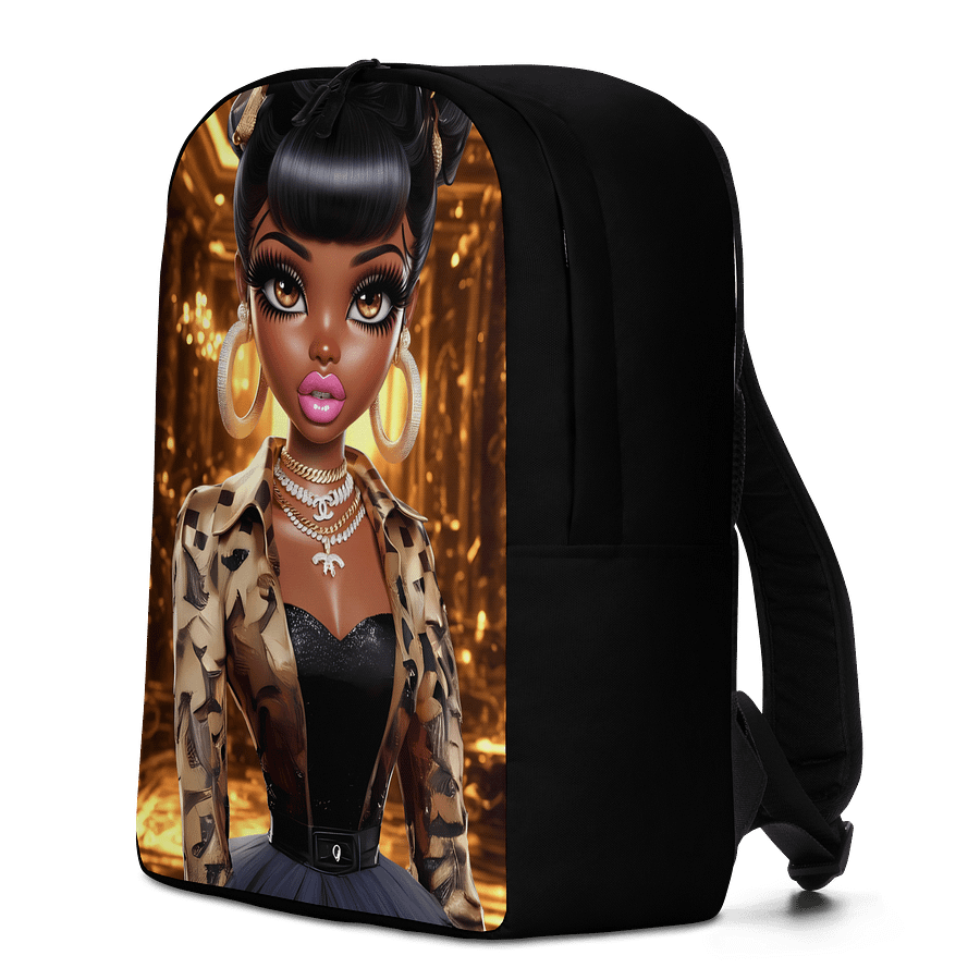 Luxurious Black Woman All-Over Print Backpack product image (2)
