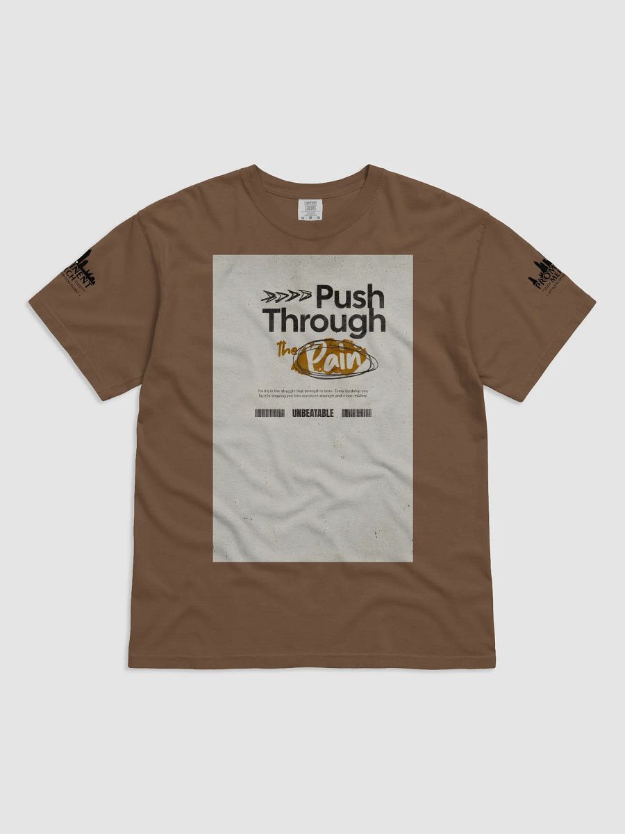 Push through the pain Unisex T-Shirt product image (1)