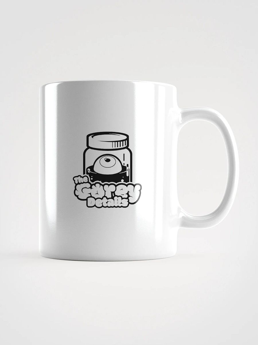 Full Logo Black - White Glossy Mug product image (2)