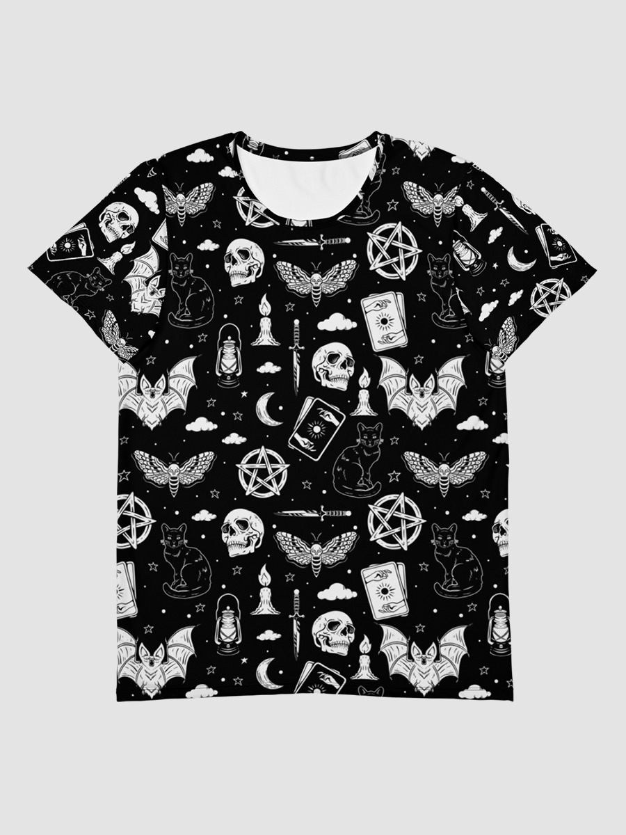 Resting Witch Face - Unisex Athletic T-shirt product image (1)