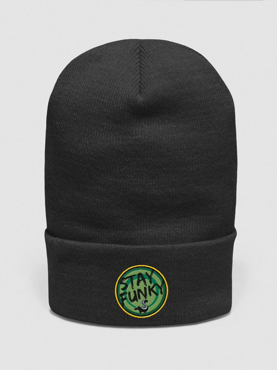 Stay Funky Skunk Embroidered Beanie product image (1)