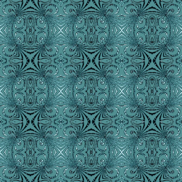 Art nouveau Revival Blue 2 product image (1)