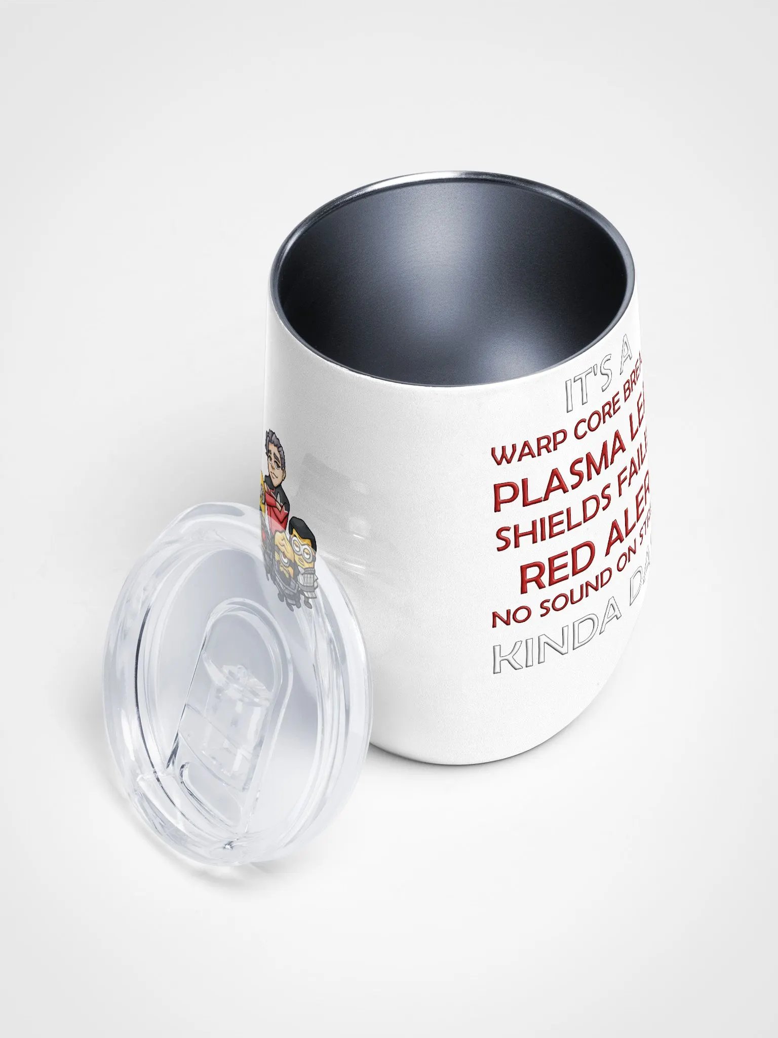 Galactic Chaos Wine Tumbler product image (4)