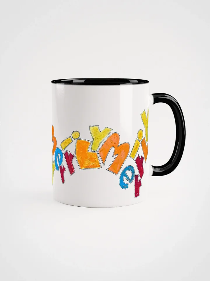 Merrily Merrily Merrily Ceramic Mug with Color Inside product image (1)