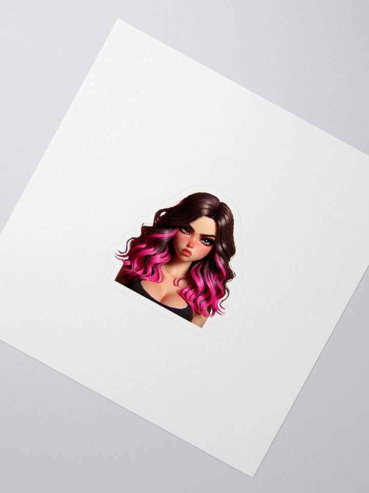 Angry Girl sticker product image (5)