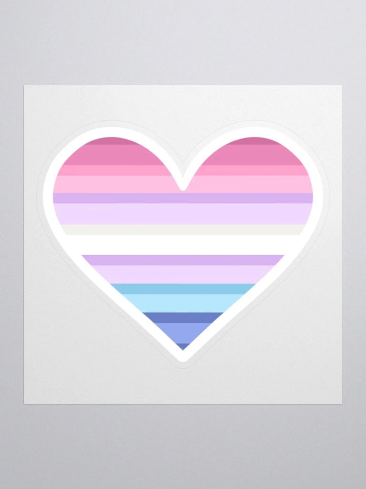 Bigender Pride Sticker product image (1)