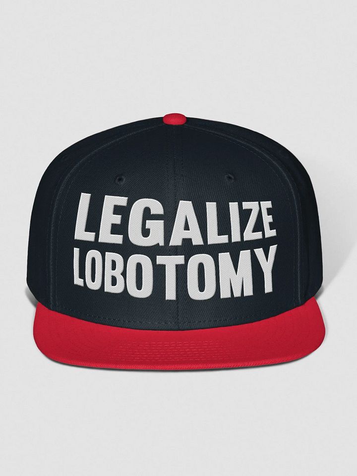 'Legalize Lobotomy' Embroidered Cap product image (1)