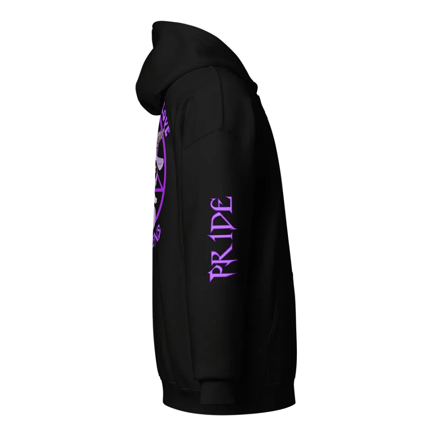 Entice's Heathen Zip Hoodie - Purple product image (26)