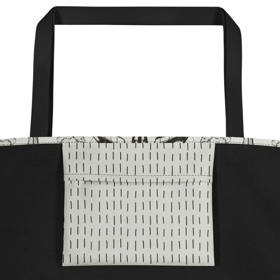 Nocturnal Cream Tote Bag product image (2)