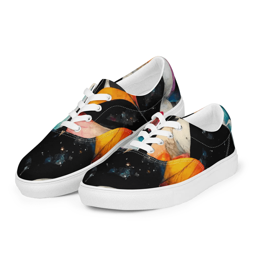 women's starry leaf symphony canvas shoes product image (4)
