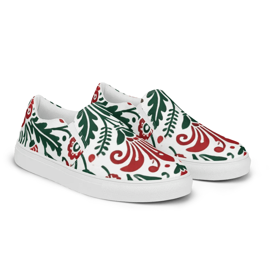 Symmetrical Blossom Slip-Ons product image (6)