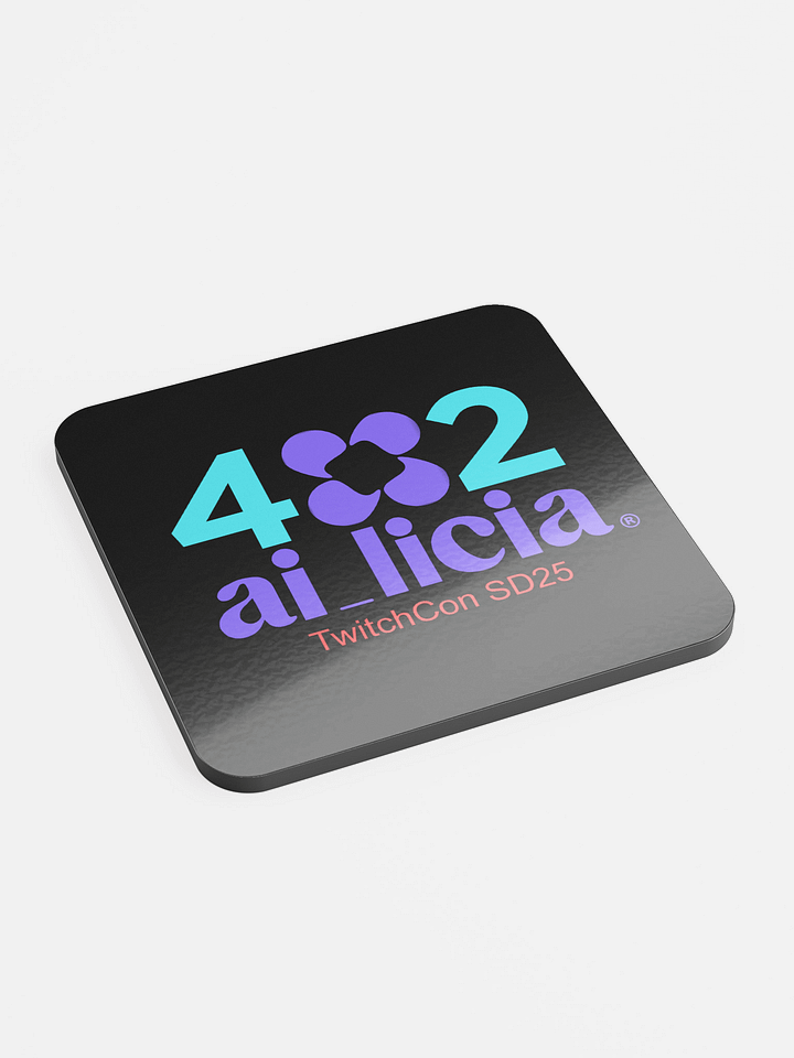 Cork Coaster 402 x ai_licia - TwitchCon SD 2025 Edition product image (2)