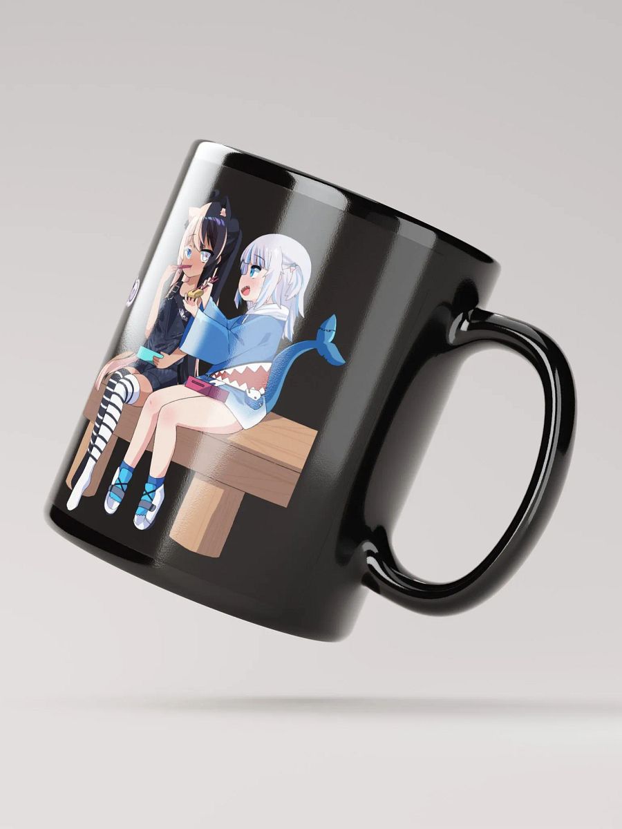 All Black Mug - Byakko x Gura Edition product image (4)