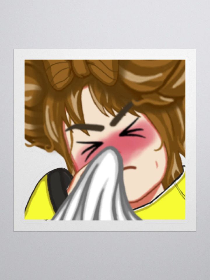 Sick Emote Sticker product image (1)