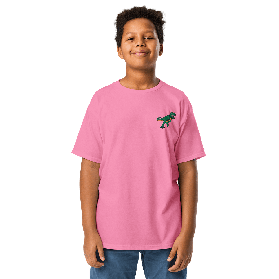 Youth Tyrannosaurs Rex Embroidered T-Shirt product image (39)