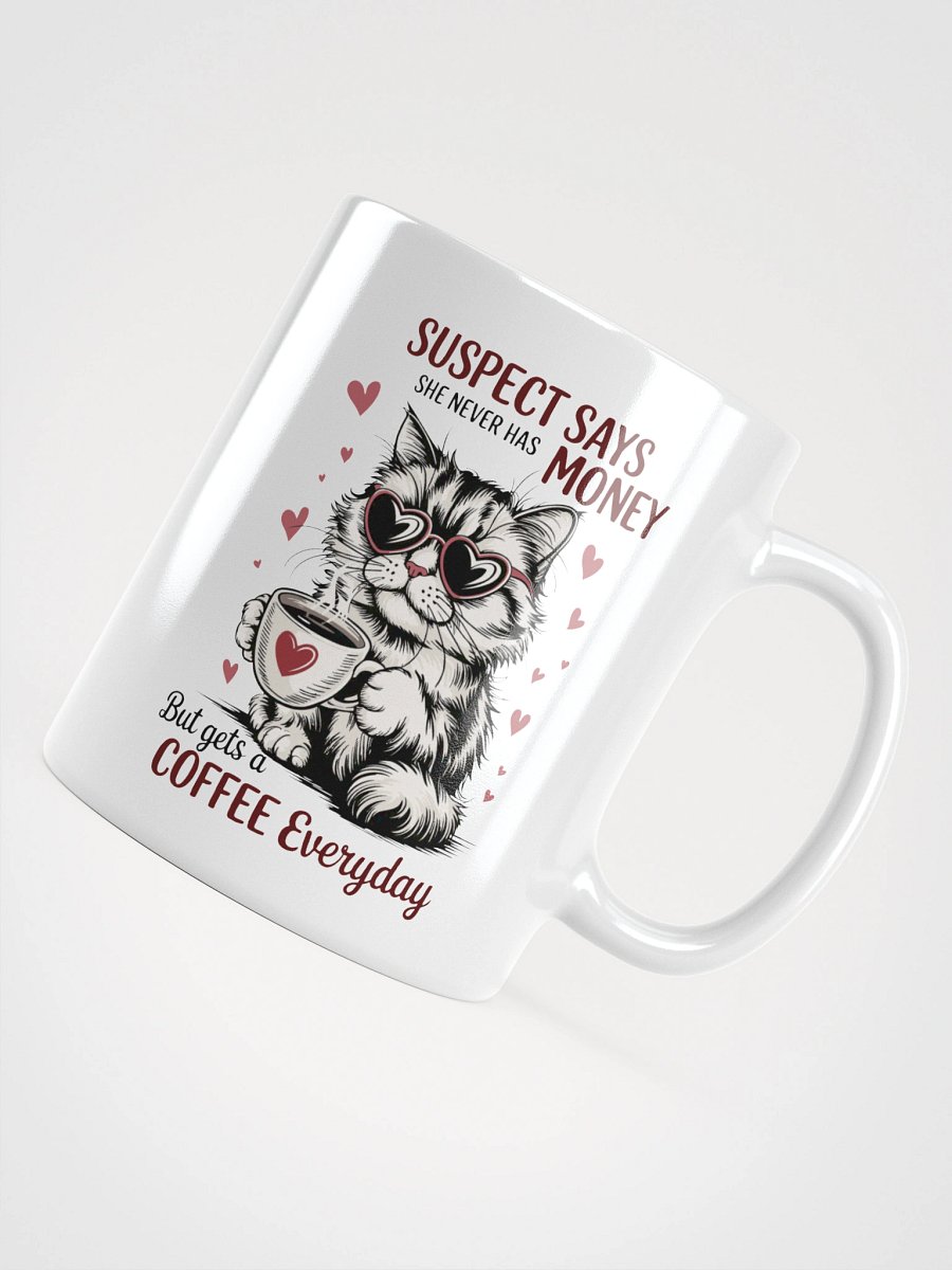 Suspect Says No Money Mug product image (11)