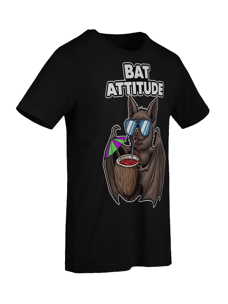 Bat Attitude Coconut Tee product image (49)