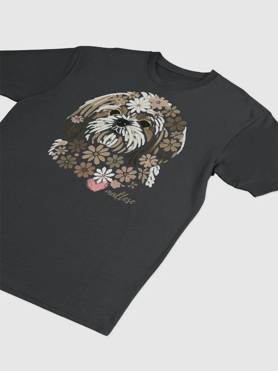 Floral Pup Love Tee product image (3)