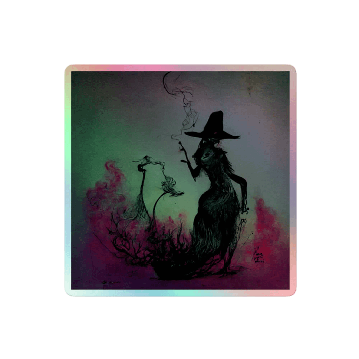 Mystical Creature Holographic Sticker Set product image (2)