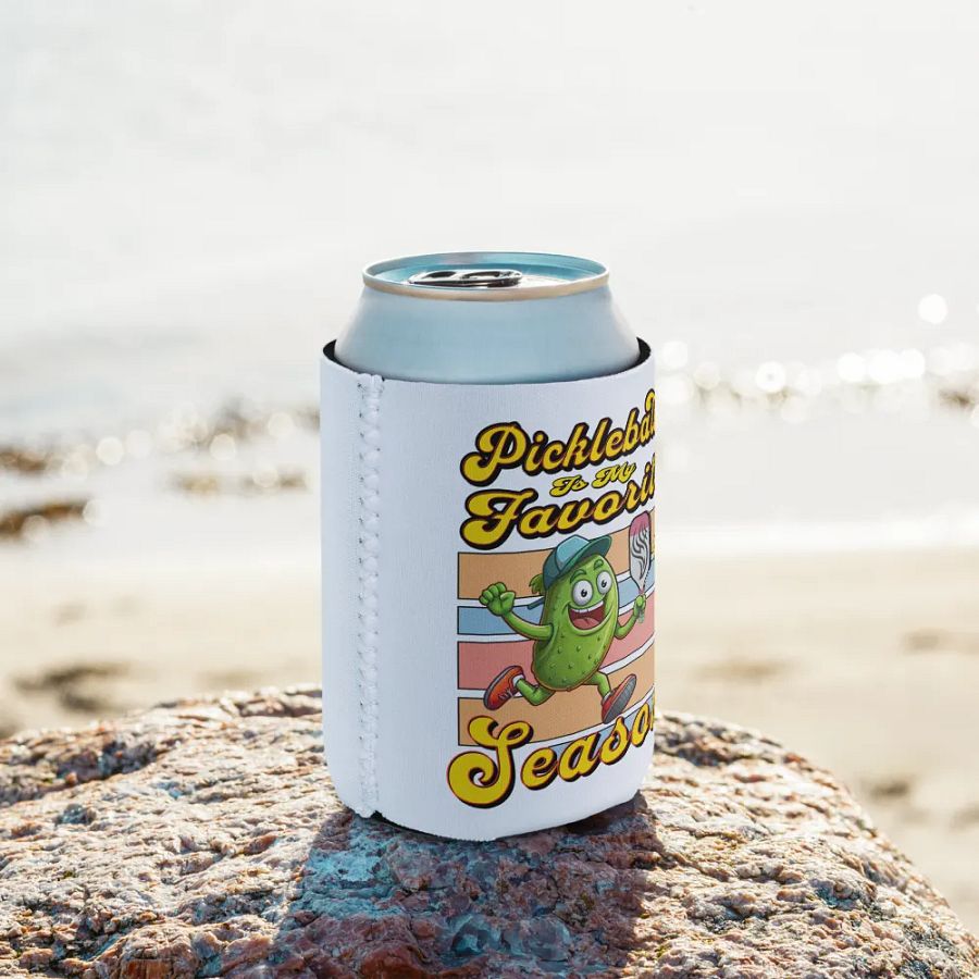 Pickleball Is My Favorite Season Coozie Can Cooler product image (10)